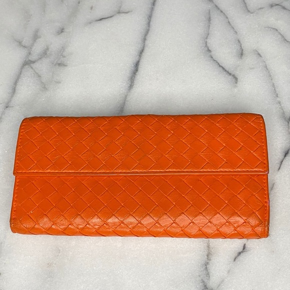 Bottega Veneta Interciato Long Wallet - Picture 2 of 10